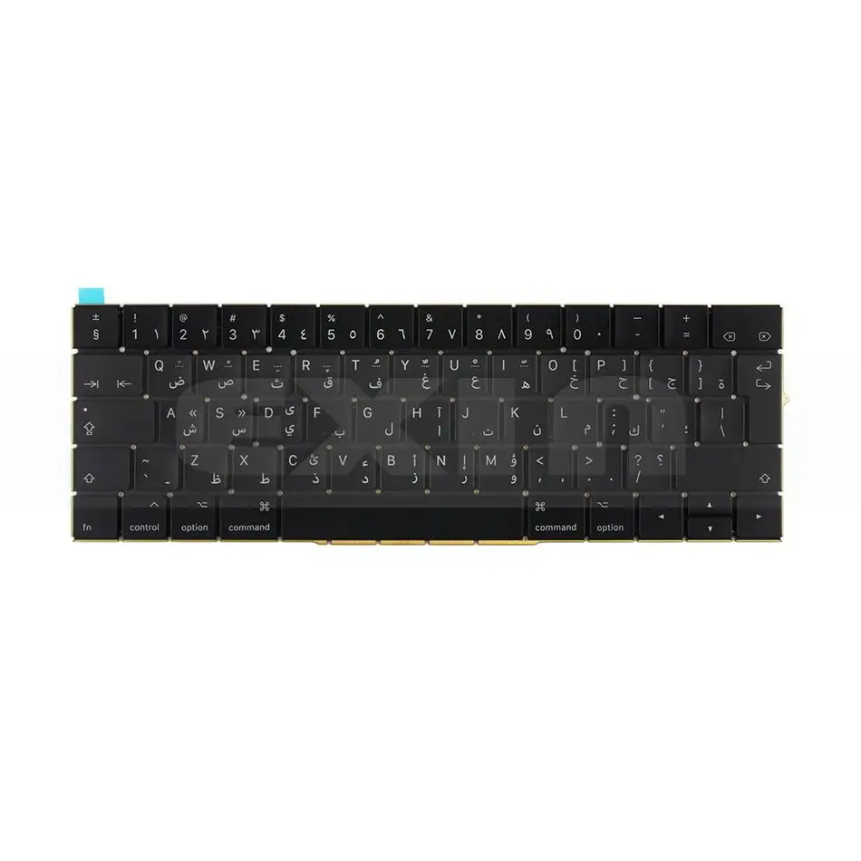Новая Арабская арабская клавиатура для MacBook Pro 13 3 "Retina A1706 с подсветкой конец 2016