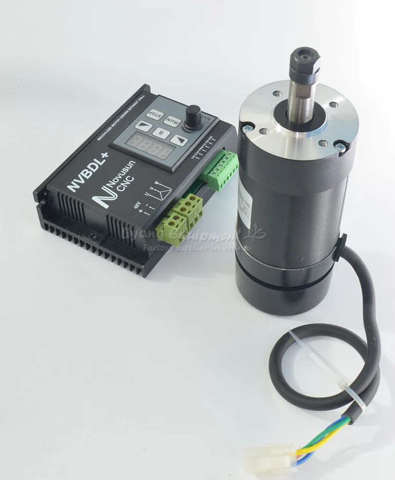 Бесщеточный мотор шпинделя с drive kit панель управления для гравировальный станок