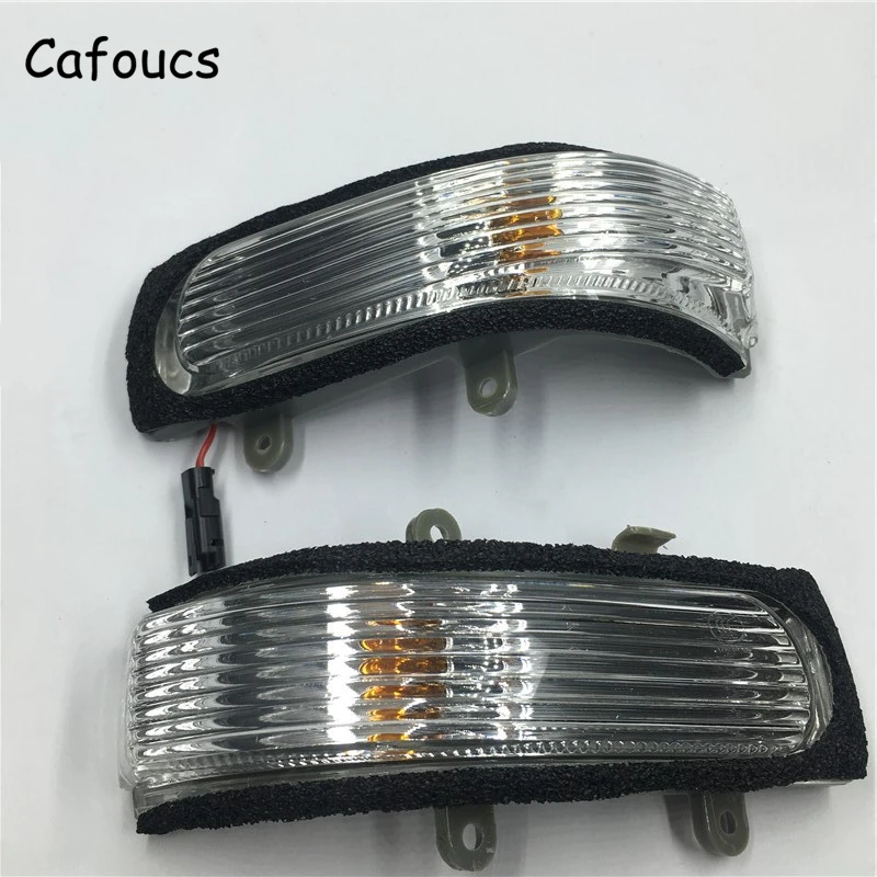 Cafoucs для Toyota Camry Vios 2006-2011 Автомобильный светильник сигнала поворота и крышка зеркала заднего вида