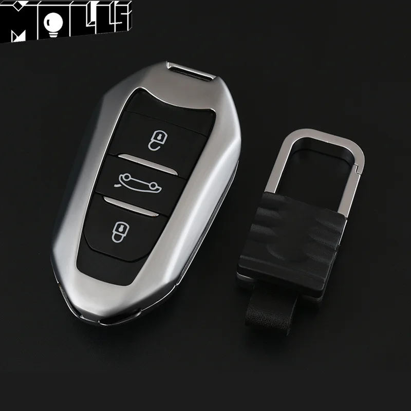 Чехол из цинкового сплава с полым автомобильным ключом умным Дистанционным