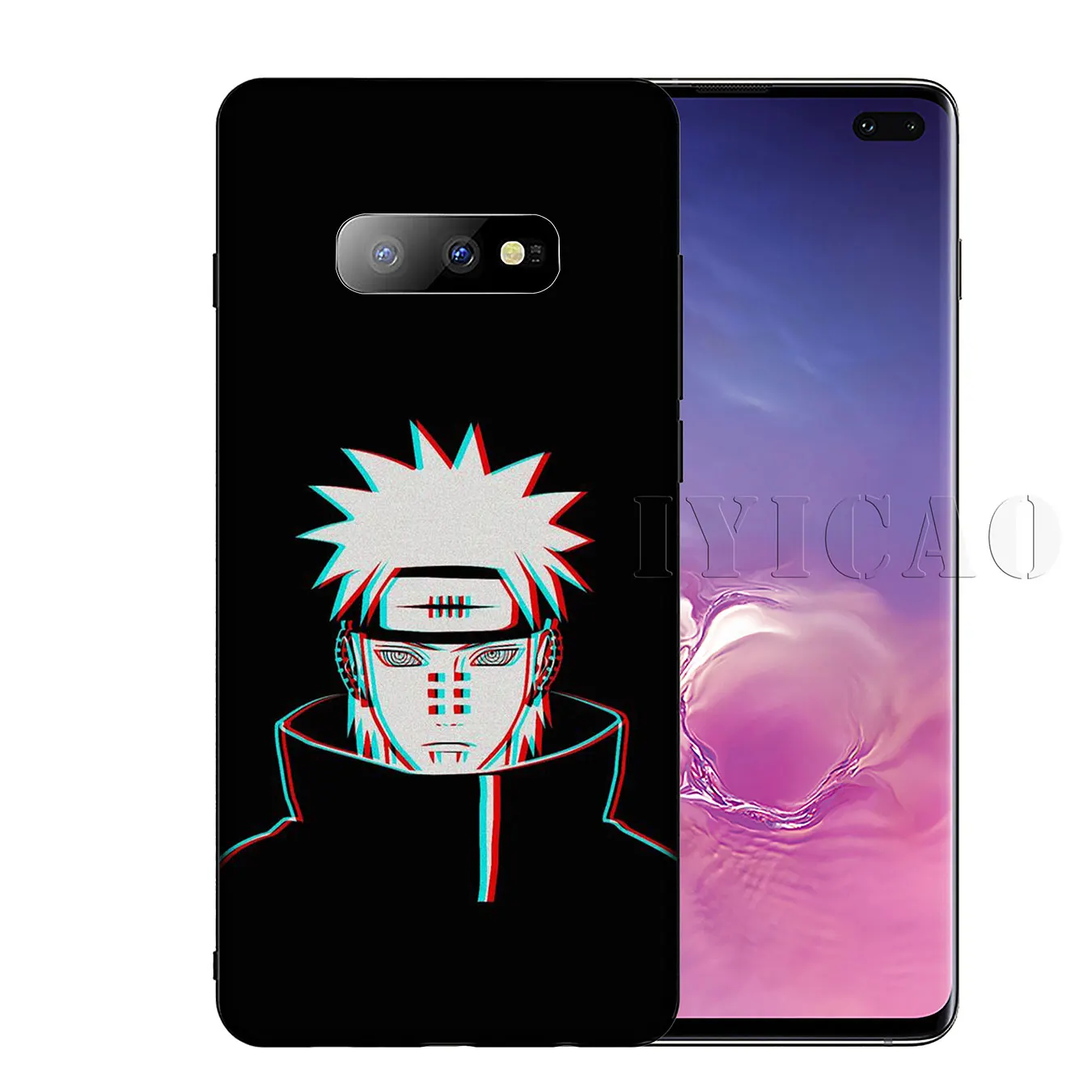 IYICAO наруто vs sasuke Мягкий силиконовый чехол для телефона Samsung Galaxy S20 Ultra S10 Lite S9 S8 Plus S6