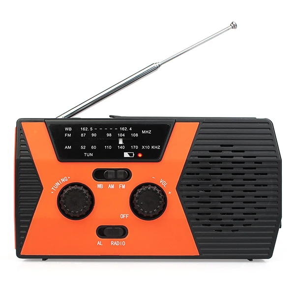 Retekess HR12W ручной Солнечный радио аварийный цифровой дисплей FM AM NOAA SOS фонарик лампа для чтения для семьи кемпинга