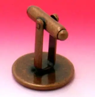 Ancient red copper 10 шт.; ; детское нижнее белье шесть цветов французские запонки/Запонки база W/Внутренняя 16/18/20 мм Камея из кабошона установка блюдо - Цвет: Ancient red copper
