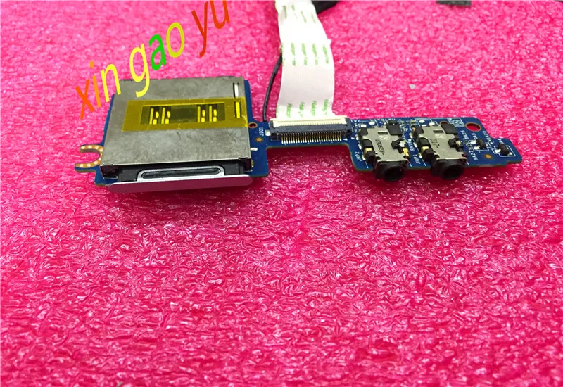 LS 7851P KXMF1 0KXMF1 для Dell XPS 15 L521X аудио SD кард ридер с кабелем|Платы расширения| |