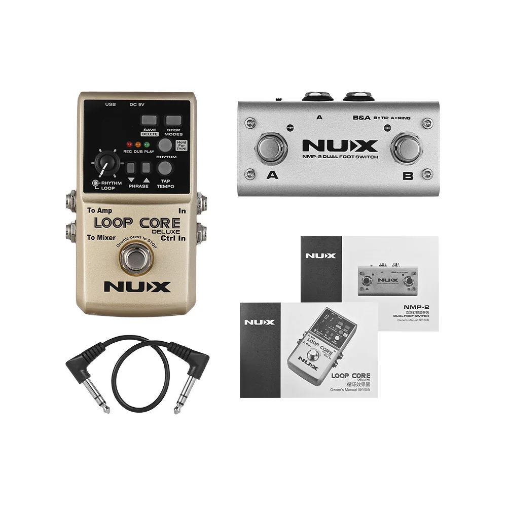 NUX Loop Core Роскошная гитара для создания спецэффектов петля станция 8 часов циклы