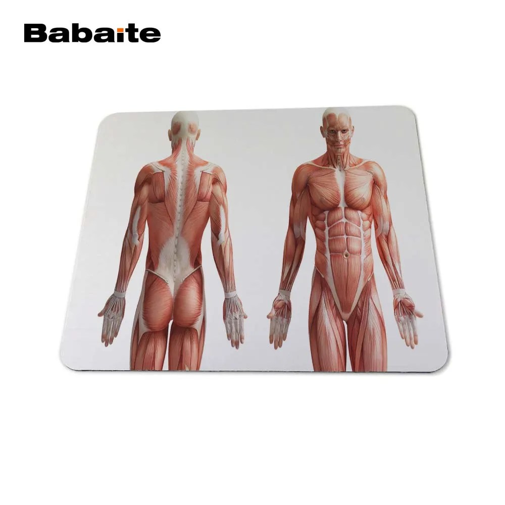 Babaite медицина Анатомия прочный шикарный коврик для мыши 180x220x2 мм 250x290x2 мм персонализированный товар