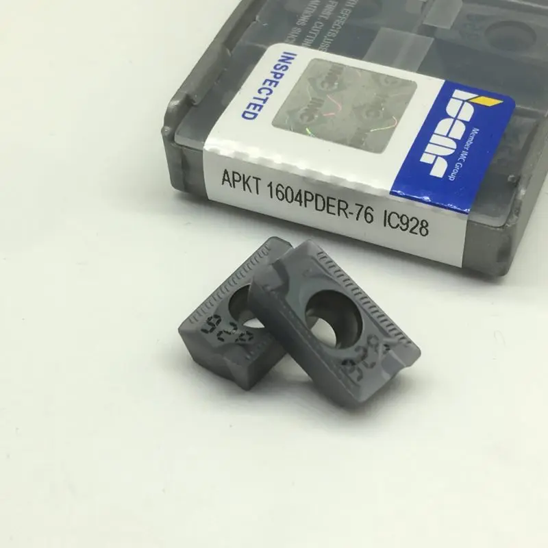 SHR 10 шт. APKT1604PDER 76 IC928 APKT 160404 PDFR резак твердосплавные вставки внешняя вставка для