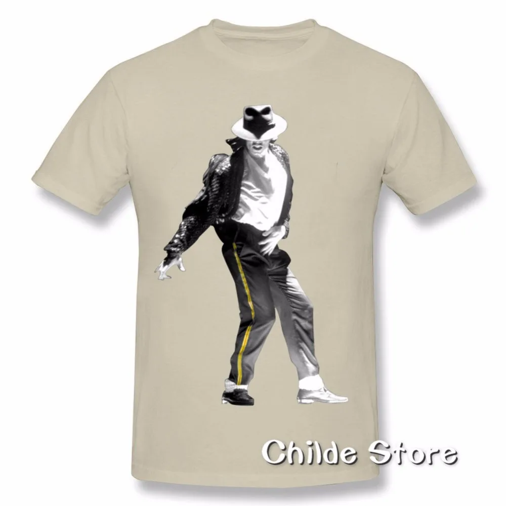 Лето 2018 новинка распродажа футболка с Майклом Джексоном Мужская хлопковая в