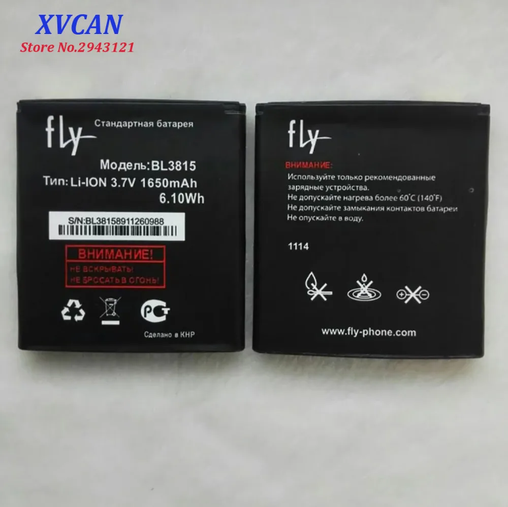 2019 высокое качество BL3815 BL 3815 батарея для Fly IQ4407 IQ 4407 Li Ion 1650mAh Мобильный телефон Bateria