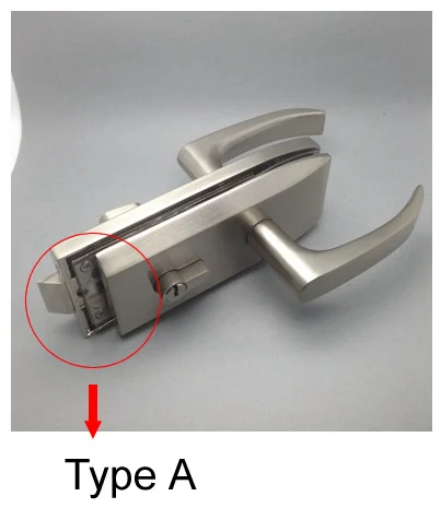 

Замки из нержавеющей стали для офисной стеклянной двери, бескаркасная стеклянная дверь с высокой перегородкой, одинарная или двойная дверь, легко устанавливается