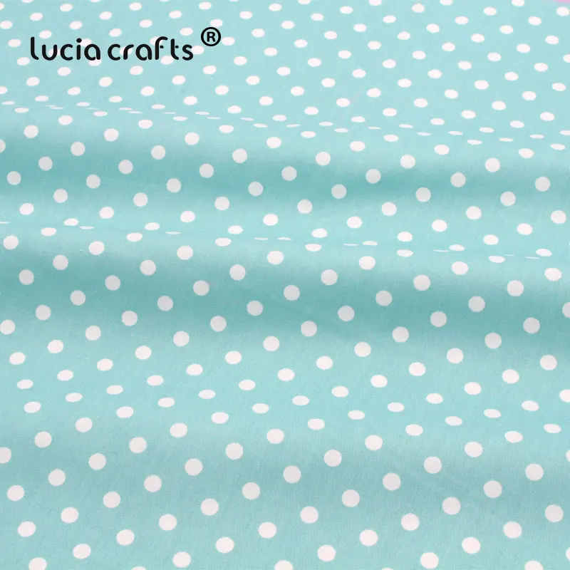 Lucia crafts, 1 шт., мультяшная саржевая хлопковая ткань с принтом, пэчворк, сделай сам, Детская Ткань для шитья, материал I0306 - Цвет: Style 3