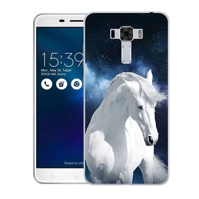 Мягкий защитный чехол для Asus Zenfone 3 Laser ZC551KL силиконовая задняя крышка с