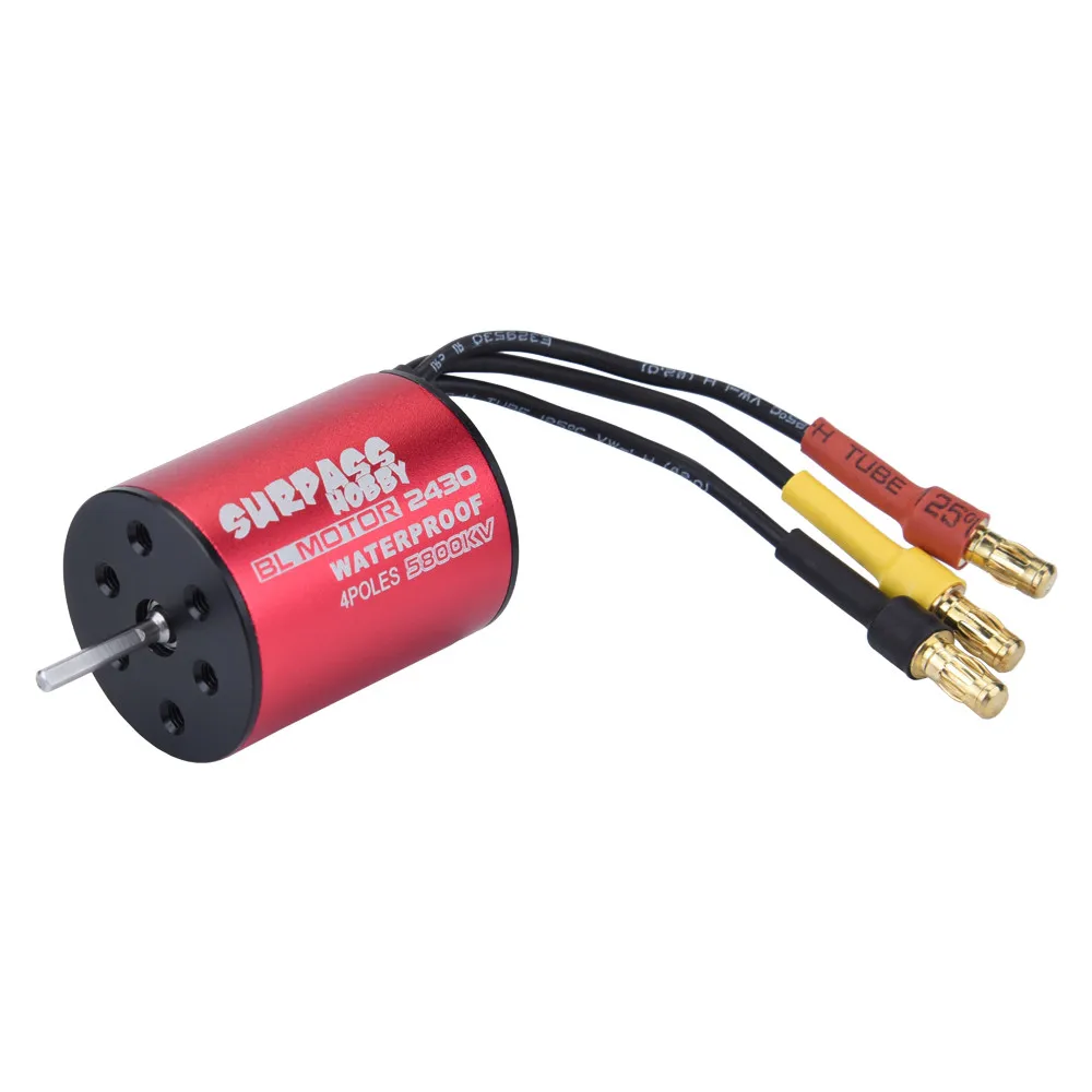 2019 водонепроницаемый 3650 4300KV бесщеточный мотор + 25A ESC контроллер скорости для RC