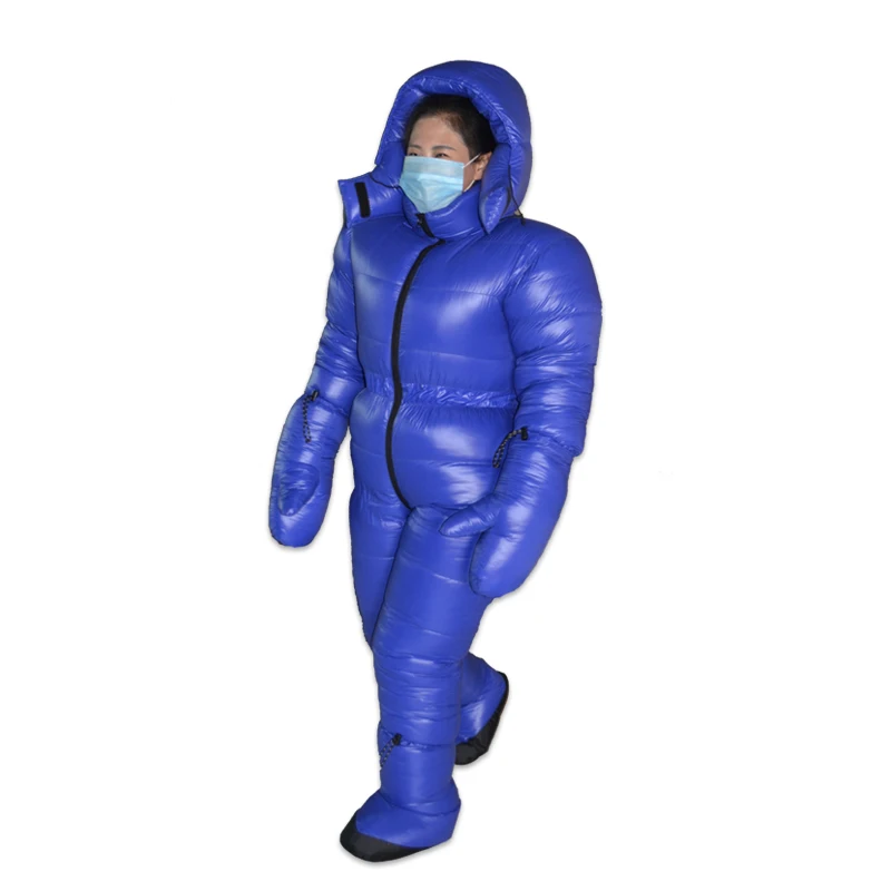 90% белый гусиный пух с наполнителем 3000 г в холодной среде используется пуховик