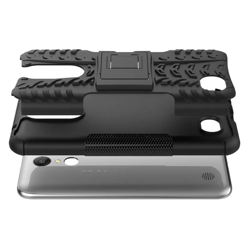 Жесткий чехол TopArmor для LG LV3 K8 2017 телефона Ударопрочный ПК + держатель tpu стент LV5 K10