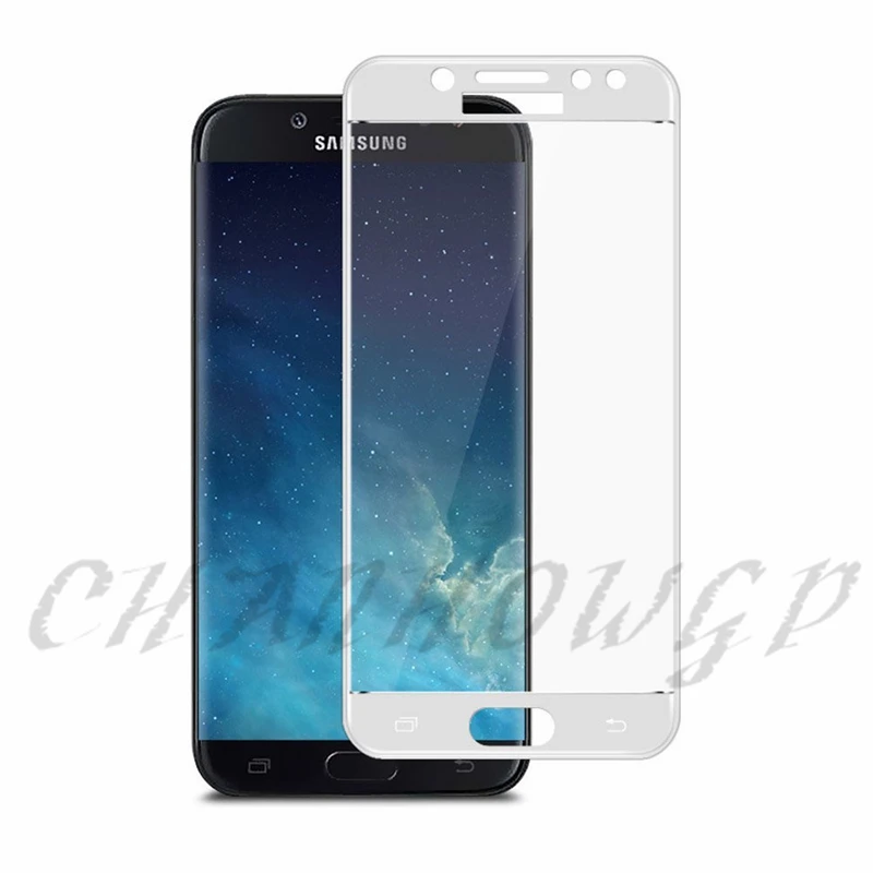 Полноэкранная Защита для Samsung Galaxy J3 J5 J7 Prime A3 A5 2016 2017 A8 2018 закаленное стекло