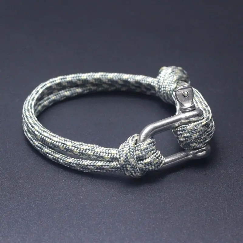 19 цветов модные украшения пляжный спортивный браслет для выживания мужские