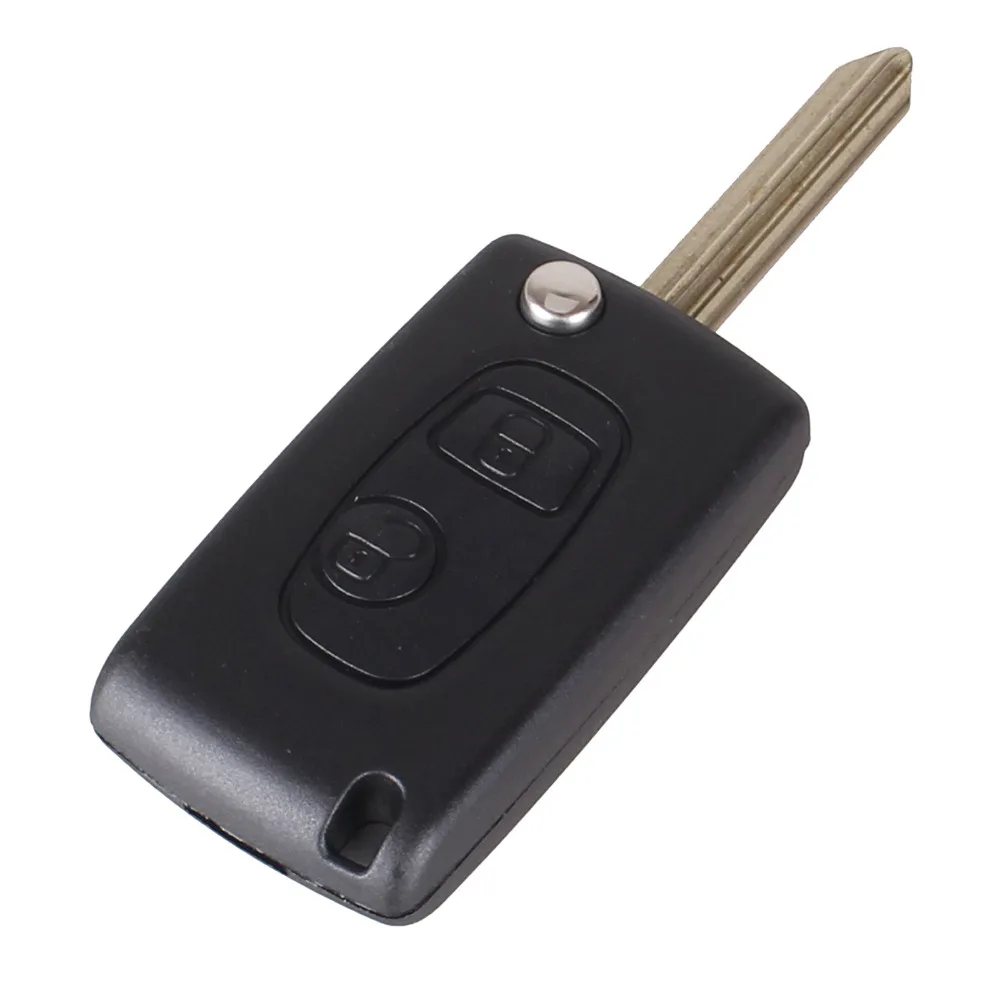 Dandkey изменение складной флип удаленный Оболочки 2 Пуговицы для Citroen C1 C2 C3