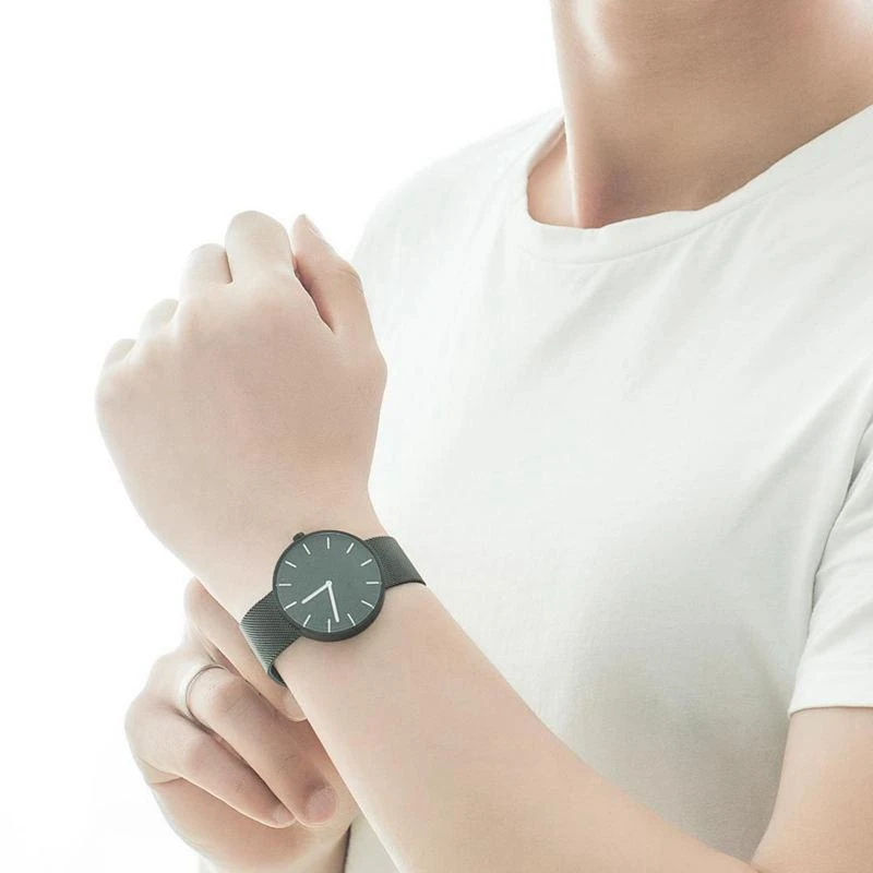 Часы Xiaomi TwentySeventeen из нержавеющей стали кварцевые наручные часы для мужчин и