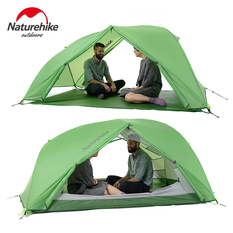 NatureHike хорошее качество 20D силиконовая ткань водонепроницаемый двухслойный 2