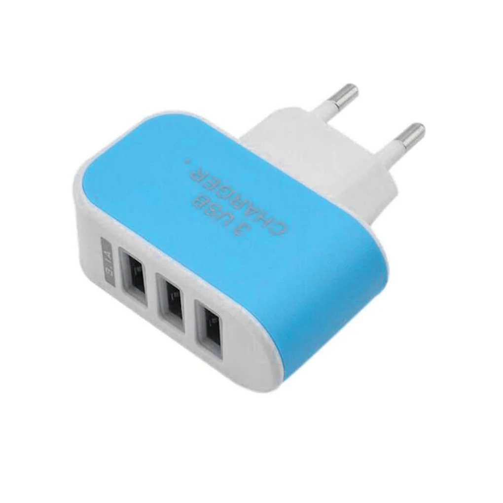 NO.4 3 порта 3.1A тройной USB порт настенный домашний дорожный AC зарядное устройство адаптер зарядное устройство для мобильного телефона - Тип штекера: NO.4