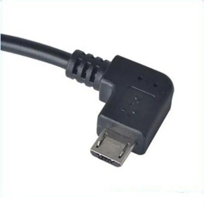 Новый USB 2 0 OTG Женский к 90 градусов Угловой Micro Мужской кабель адаптер Прямая