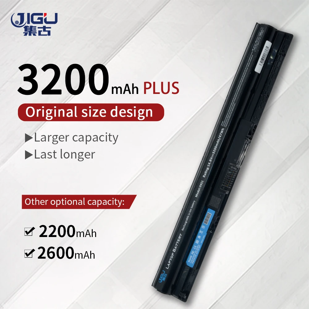 Аккумулятор для ноутбука JIGU KI85W M5Y1K M5YIK WKRJ2 Dell INS14UD 4728L 4728S Inspiron 14 3000|laptop battery|battery for