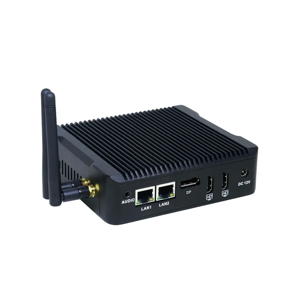 hot sell mini fanless computer N3160 home pc quad core 1.6GHz dual HD ports and one Display port can be used in school | Компьютеры и
