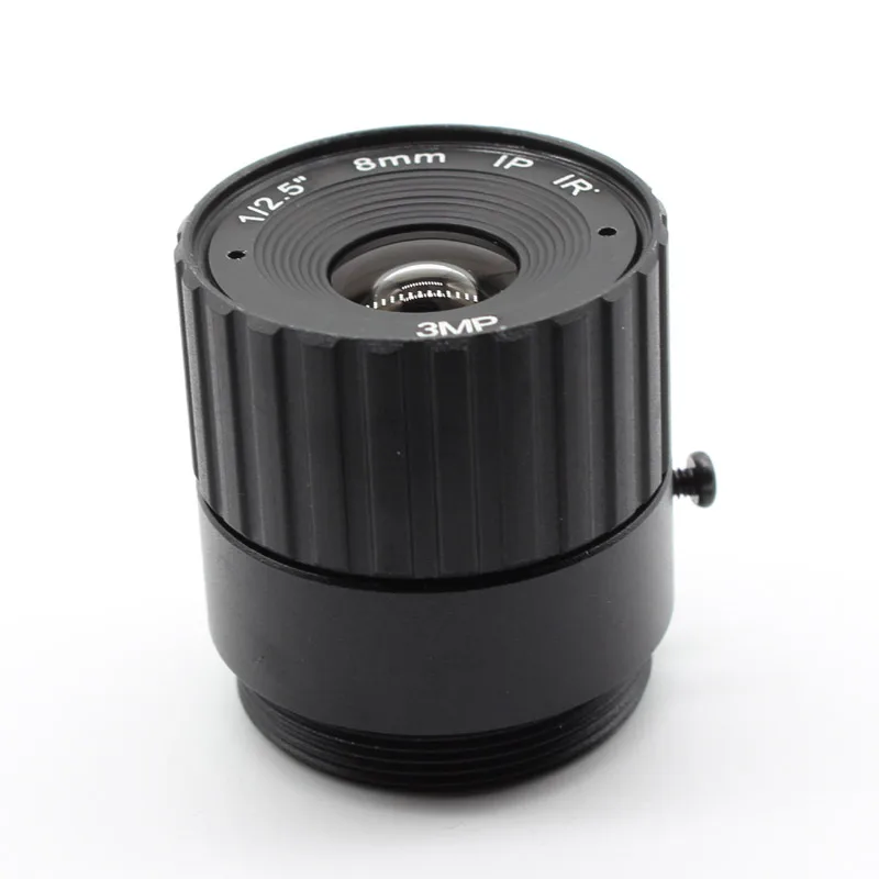 

HD 1/2.5" 8mm 3mp IP Lens CCTV Fixed Focal Iris IR Infrared CS Mount lens For 1080p IP Security Camera