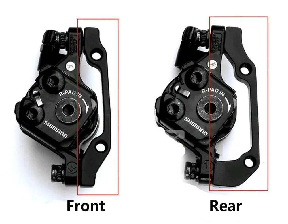Shimano BR M375 механические дисковые тормозные суппорты для Acera Alivio Deore с смоляные