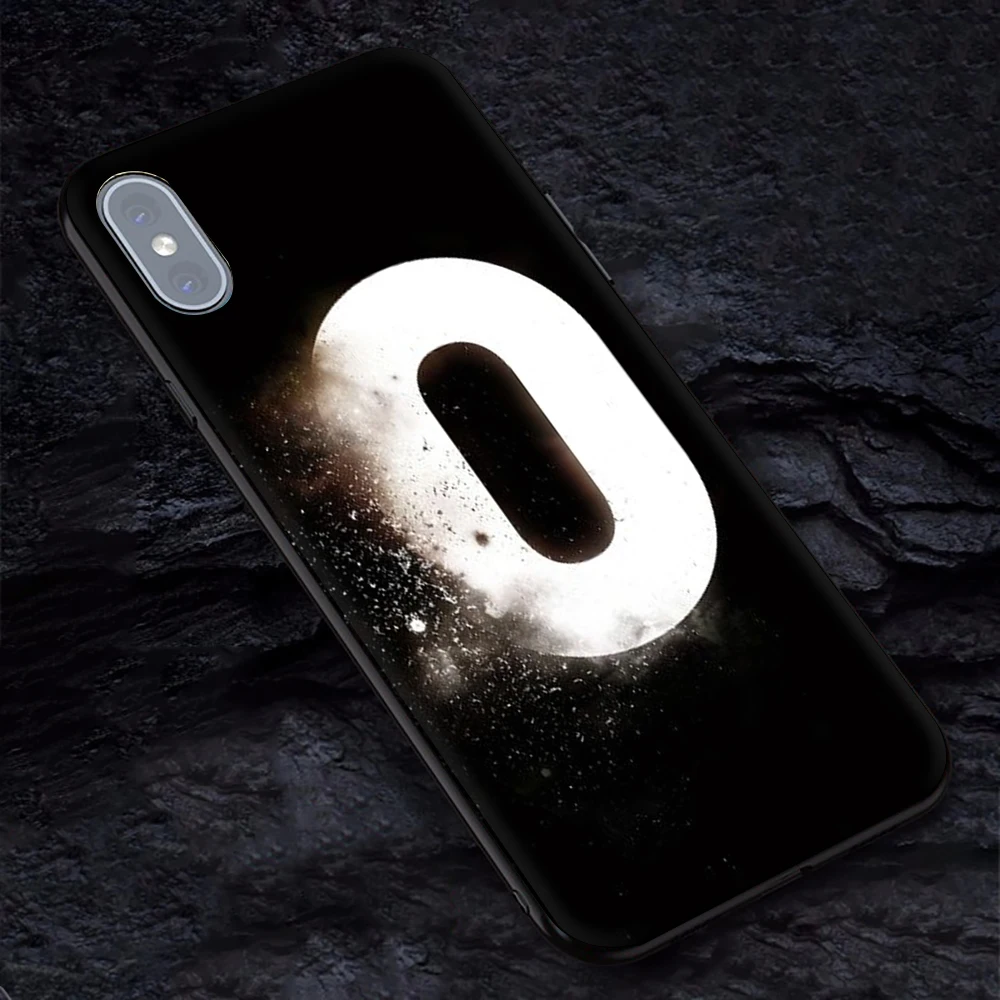 Черная надпись и цифра Coque Shell Мягкий силиконовый чехол для телефона iphone 5 5s 6 6s 7 8 plus X XR XS MAX 11 pro Max