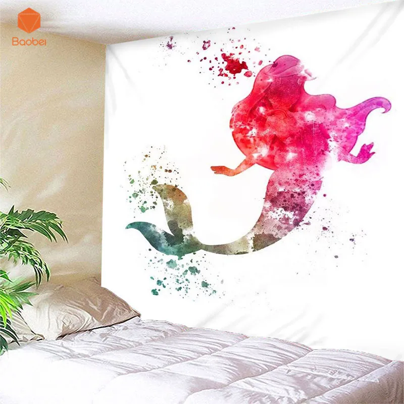 3D Подвесной Настенный Гобелен в виде рыбок покрывало пляжное полотенце