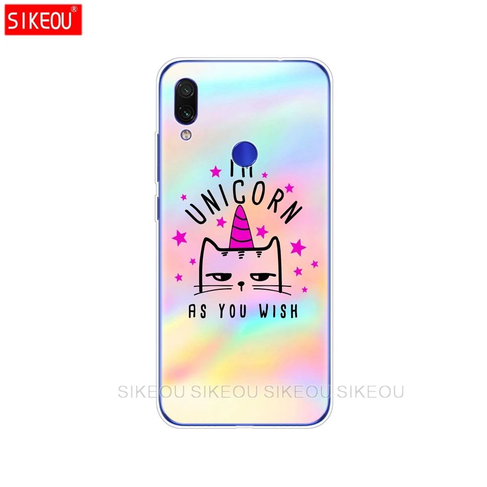 Чехлы для Xiaomi Redmi Note 7, силиконовый мягкий чехол из ТПУ с рисунком для Xiaomi Redmi Note 7, чехол 6,3 дюйма, Fundas Coque Redmi Note7, чехол - Цвет: 33816