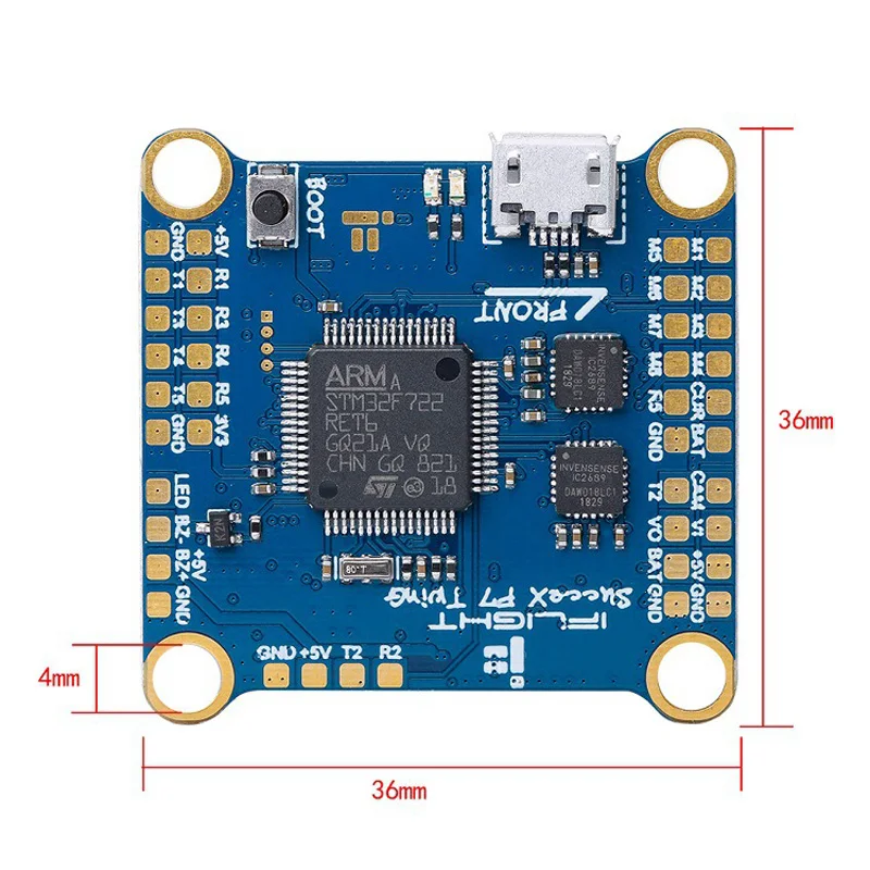 1 шт. пульт управления полетом iFlight sucex F7 TwinG FPV двойной гироскоп OSD 5 В/3 А BEC/8 портов