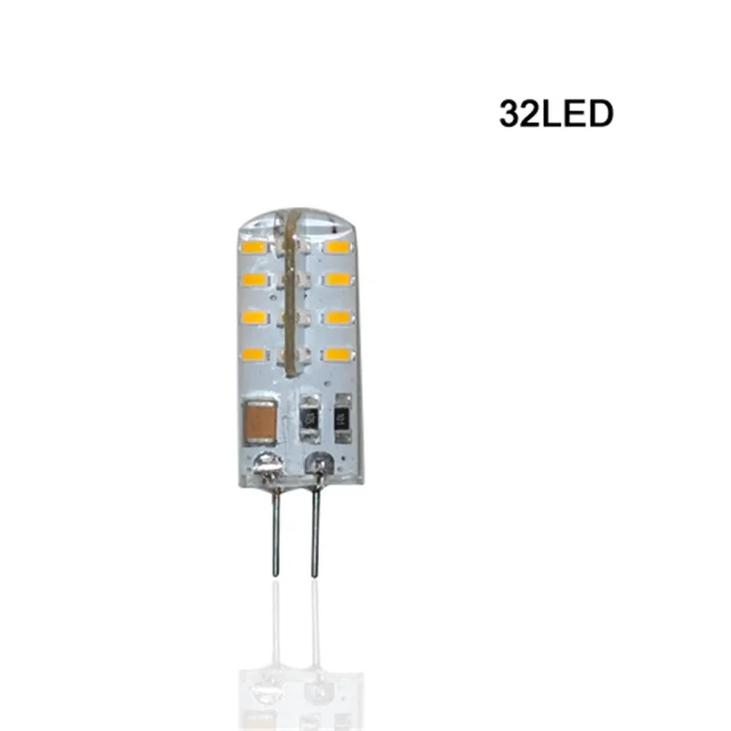 1 шт. Светодиодная лампа для люстры SMD 3014 G4 24 светодиода 5 32 48 64 96 светодиодов AC220V DC12V