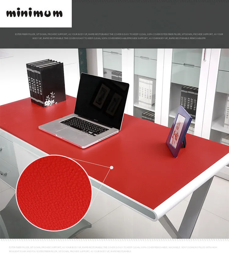 Кожаный чехол для стола коврики коврик компьютера из ПВХ плотная скатерть