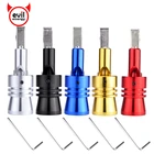 Злобный энергетический Универсальный Автомобильный турбо-свисток, глушитель, выхлопная труба, клапан-симулятор, гудок, размер XL