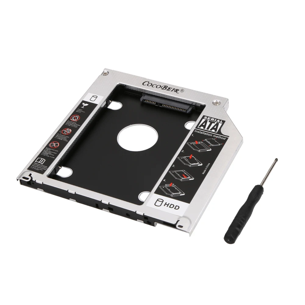 Универсальный SATA 2nd HDD SSD жесткий диск Caddy для Apple SuperDrive 2" 27" Для iMac Late 2009 2010 2011 2012 2013