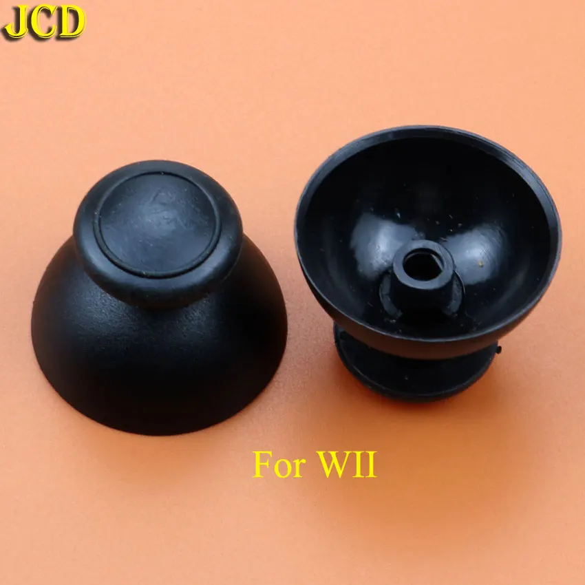 for WII JCD 2 шт. аналоговый джойстик монопод Кепки для sony Игровые приставки 3/4 PS3 PS4 PR0 Xbox 360/один WII Пульт дистанционного управления - Цвет: for WII
