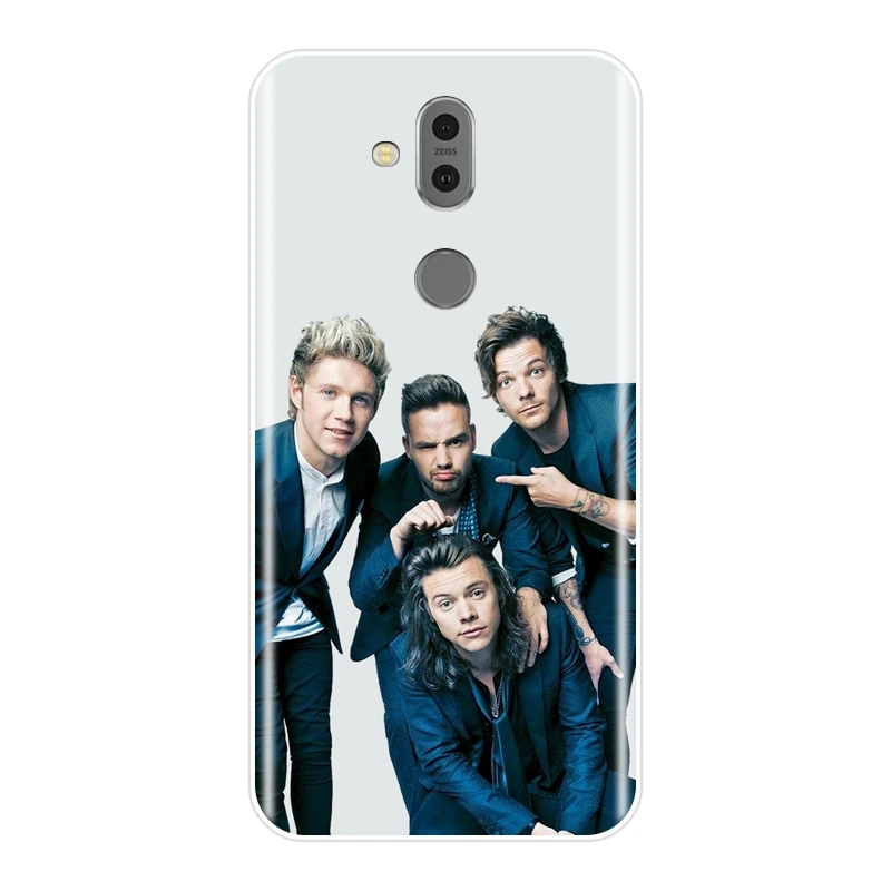 Односторонний чехол для телефона Nokia 7 1 6 5 3 2 мягкий силиконовый Plus задняя