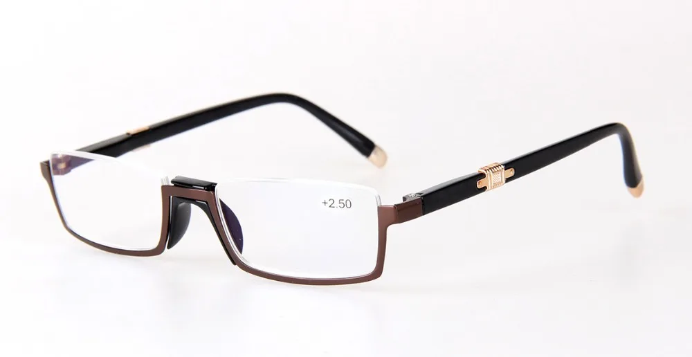 Мужские очки для чтения мужские дальнозоркости анти-синие полуоправы с защитой