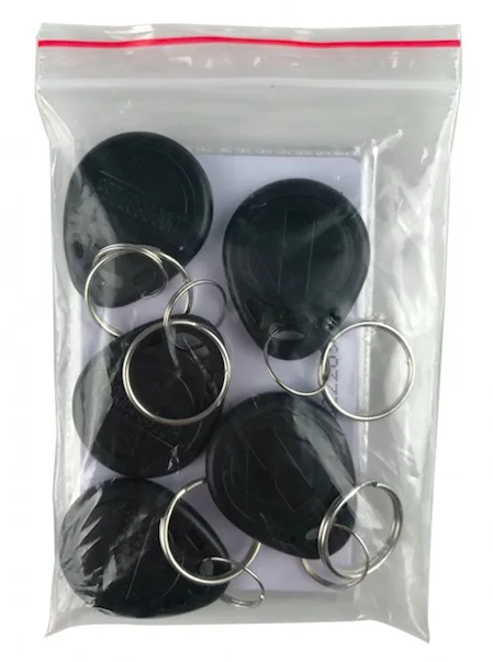 black keys with card RFID 10 шт. брелков брелки метки 125 кГц rfid-карт TK4100 EM карты красочные ключи с высокого качества - Цвет: black keys with card
