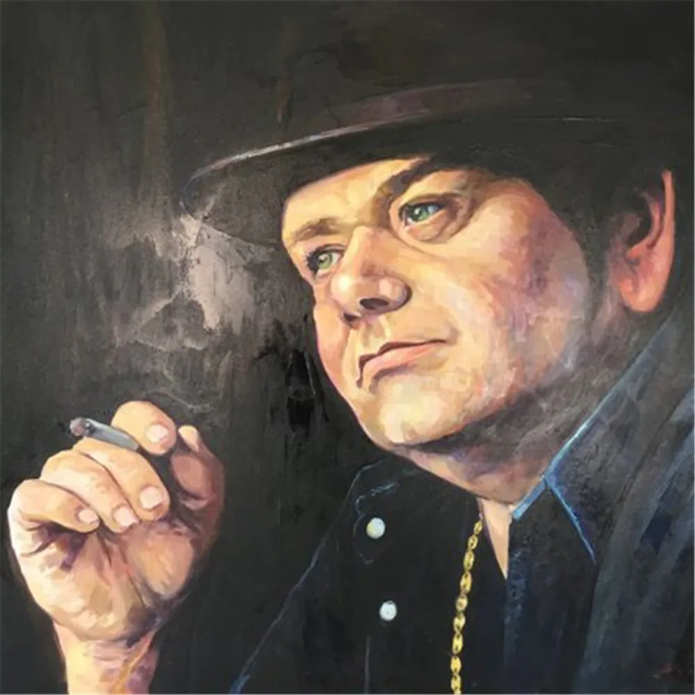 V0054 Andre Hazes Singer Полная площадь/круглые камни подарок Алмазная картина Алмазная вышивка Алмазная мозаика вышивка крестиком наборы Daimond - Цвет: V0054
