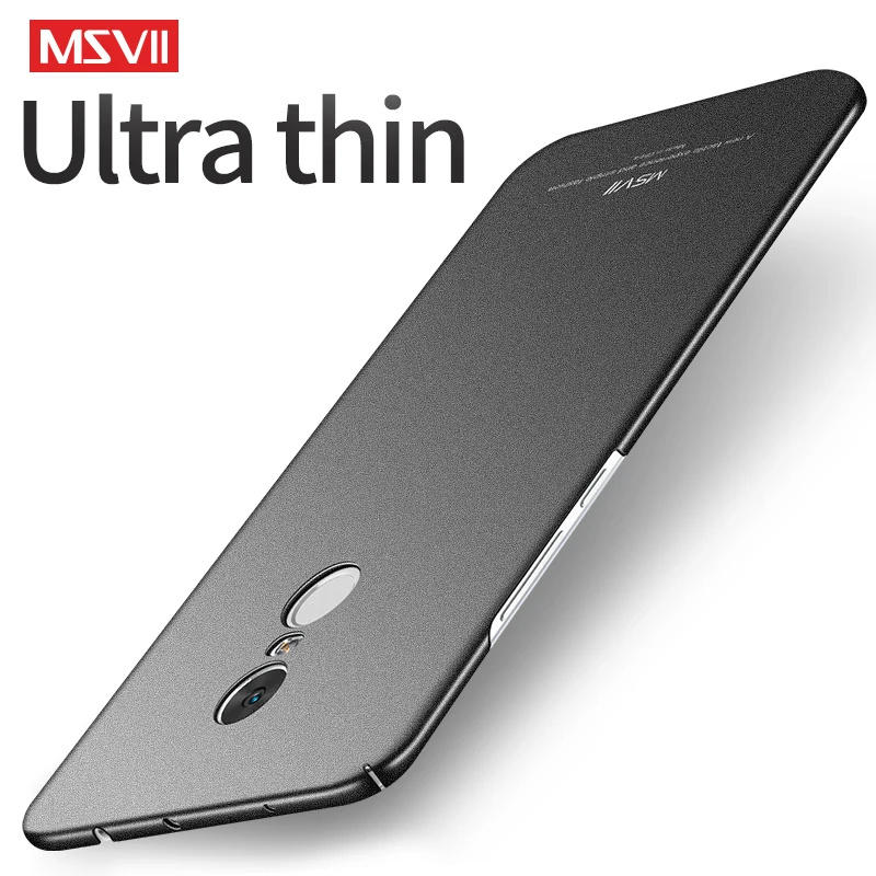 Msvii Case for Xiaomi Redmi Note 4 4X Pro Cover Luxury Thin Full Protection Back |