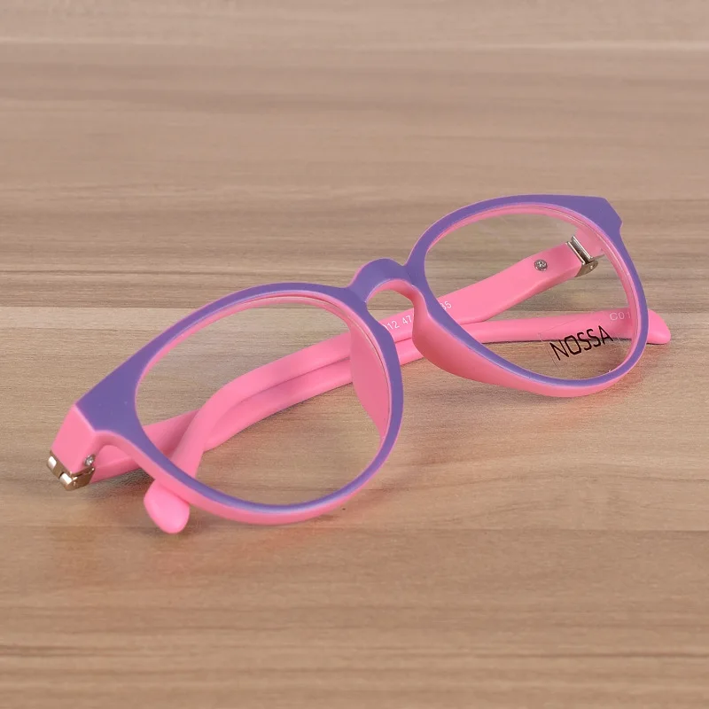 Брендовые очки NOSSA TR90 детские оптические оправы для девочек и мальчиков