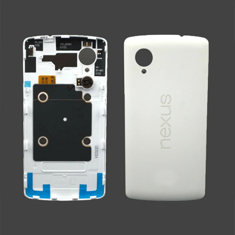 Задняя крышка батарейного отсека + вибратор чип NFC для LG Nexus 5 D820 D821 чехол