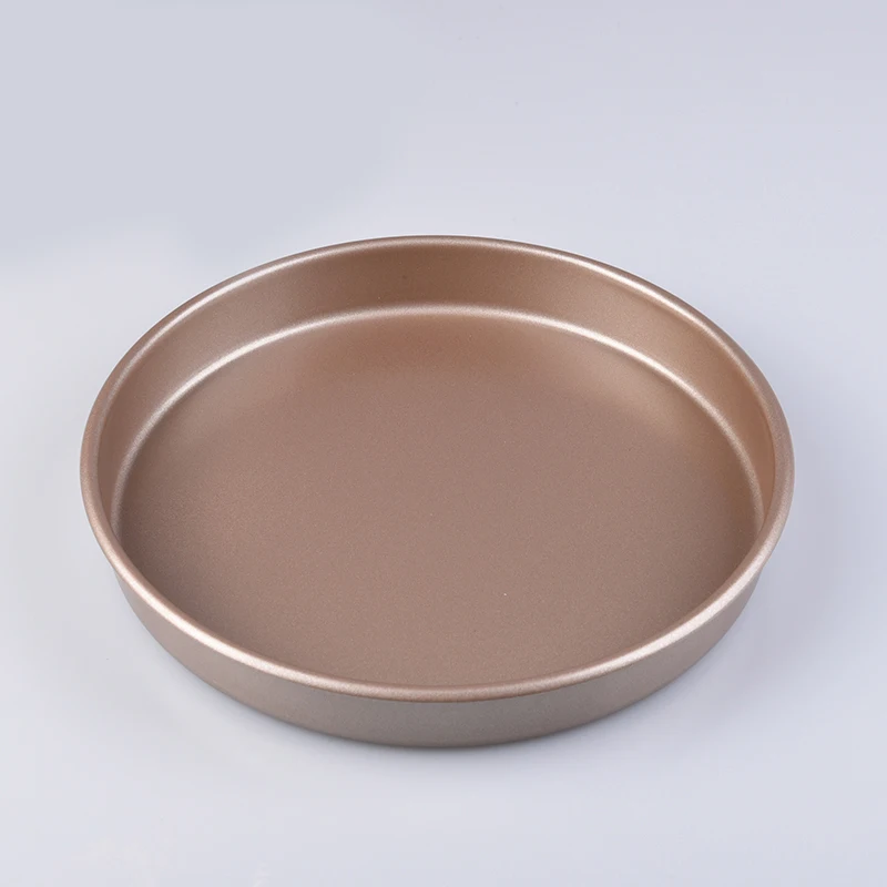 Металлическая круглая тарелка для пиццы антипригарная выпечки инструменты