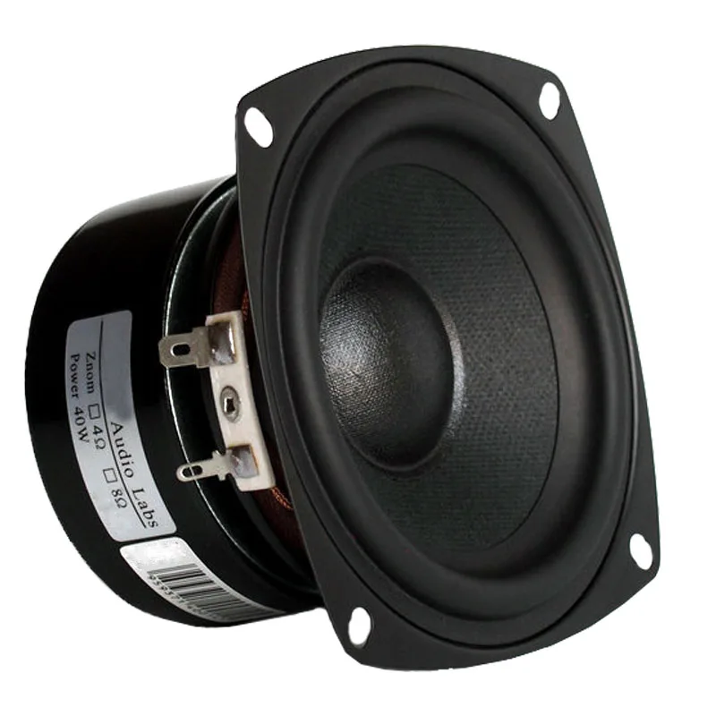 Динамик Hifi 4 дюйма Ом 8 40 Вт низкочастотный динамик динамик|Аксессуары для