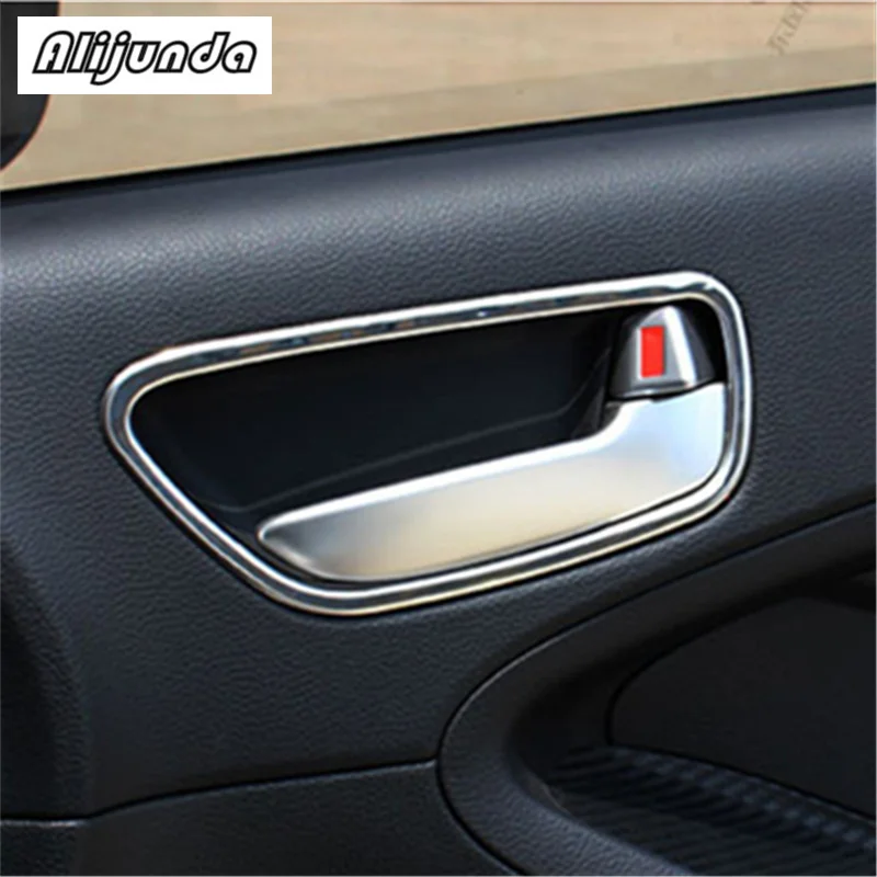 Для Kia Cerato K3 2013 2016 Стайлинг автомобиля дверь чаша ABS хромированная отделка
