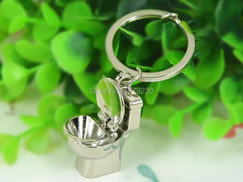 HJ ванная комната туалет модели сплава брелок полированный хром Классический 3D
